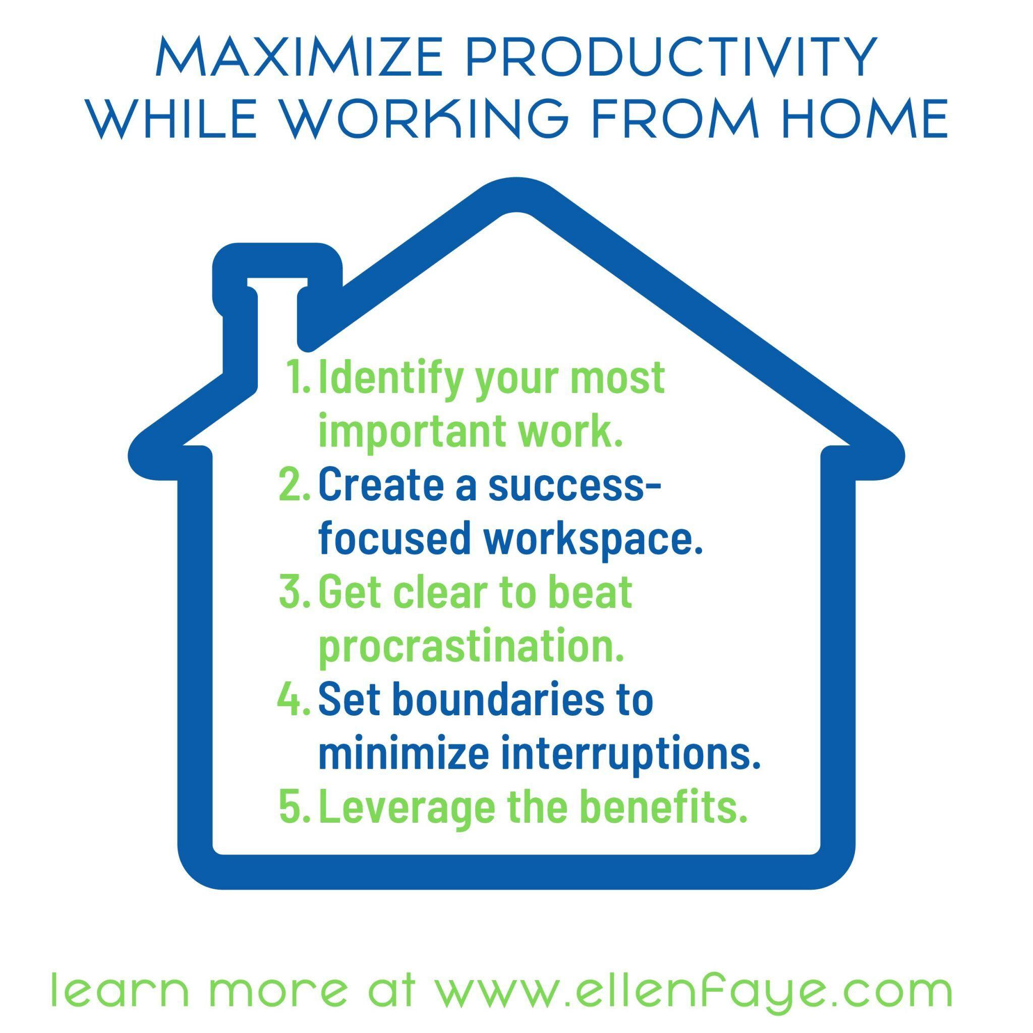 Maximizing Productivity and Wellness: Tips for Working from Home in Healthcare